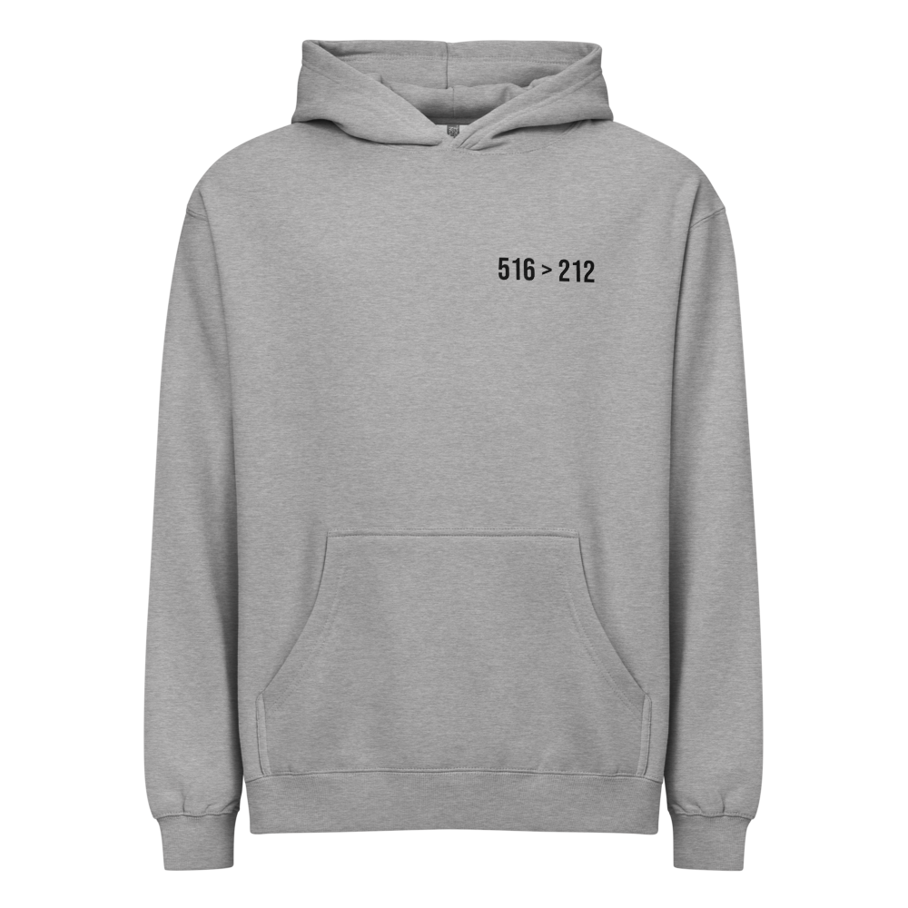 516 > 212 – Men’s Boxy Heavyweight Hoodie