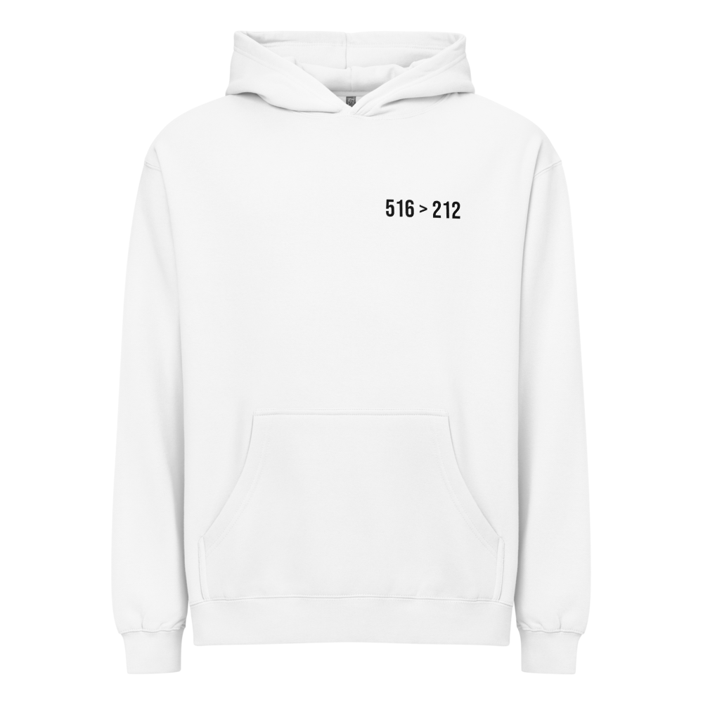 516 > 212 – Men’s Boxy Heavyweight Hoodie