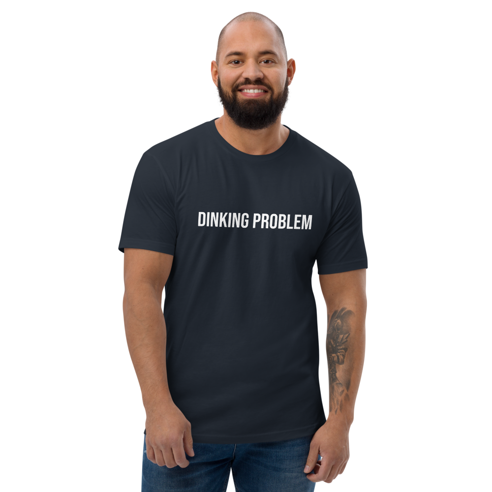 Dinking Problem – Men’s Fitted Short-Sleeve Tee (Next Level 3600)